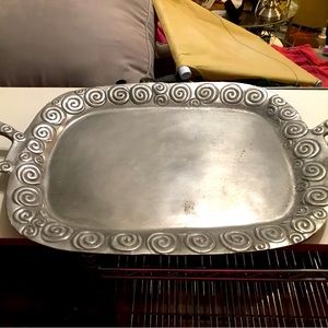 Stainless steel Entryway dish from Mexico